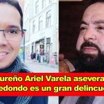 El hondureño Ariel Varela, un activista, clama que “Luis Redondo es un gran delincuente”
